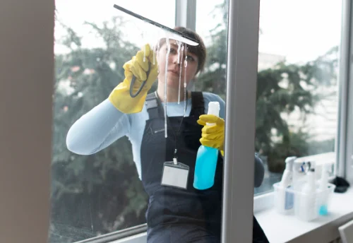 Nettoyage de vitres intérieures et extérieures à Avril